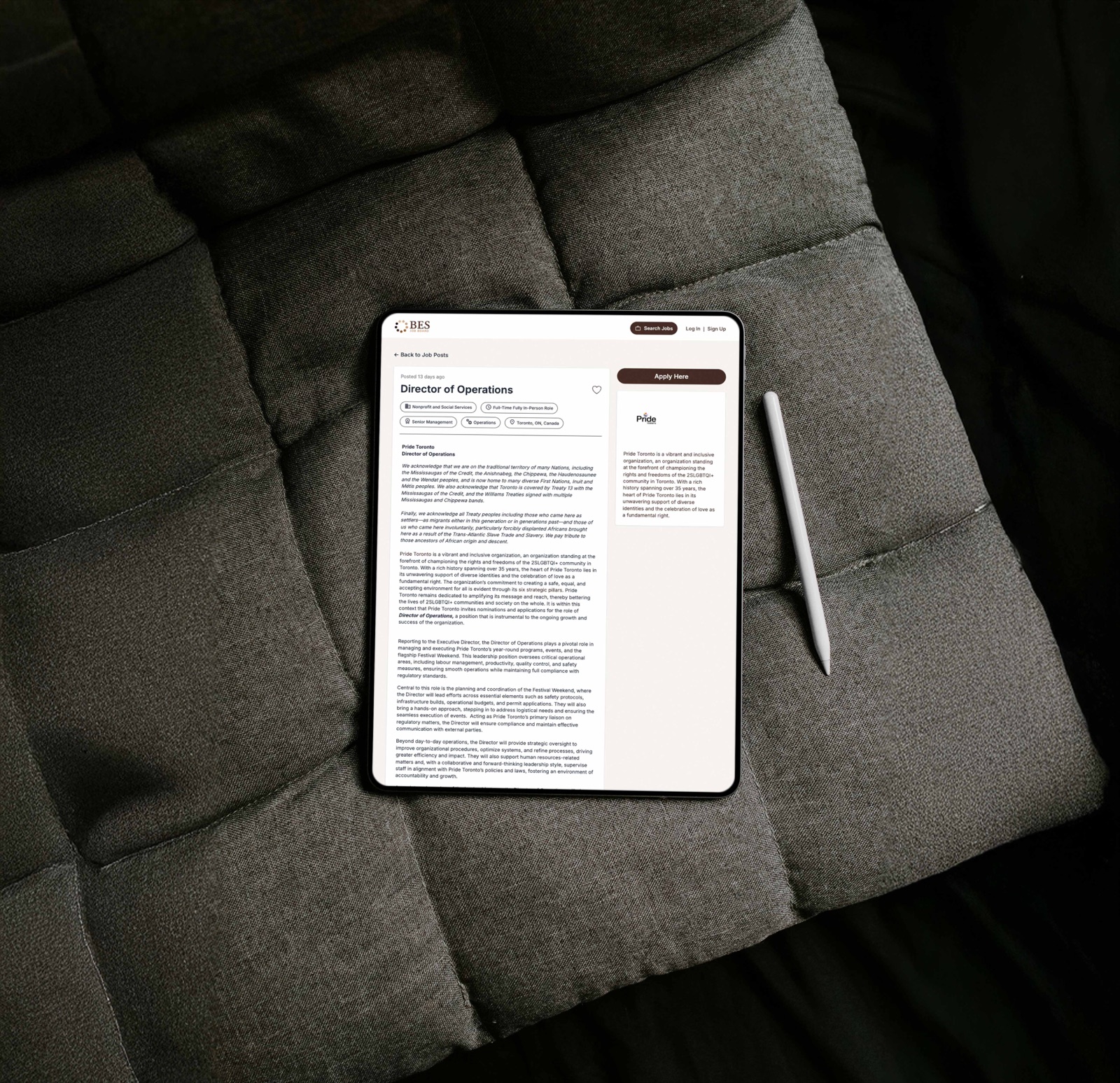 BIPOC Executive Search Job Board & Client Portal